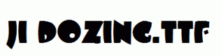 JI-Dozing.ttf