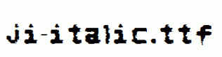 JI-Italic.ttf