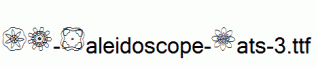 JI-Kaleidoscope-Bats-3.ttf
