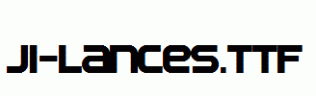 JI-Lances.ttf