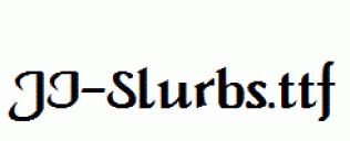 JI-Slurbs.ttf