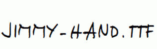 JIMMY-HAND.ttf
