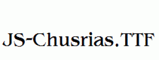 JS-Chusrias.ttf