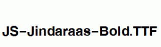 JS-Jindaraas-Bold.ttf