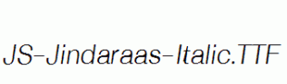 JS-Jindaraas-Italic.ttf