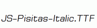 JS-Pisitas-Italic.ttf