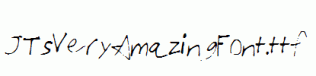 JTsVeryAmazingFont.ttf