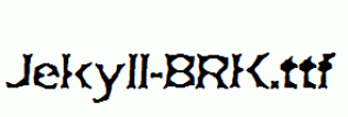 Jekyll-BRK.ttf