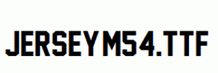 Jersey-M54.ttf