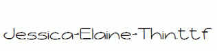 Jessica-Elaine-Thin.ttf