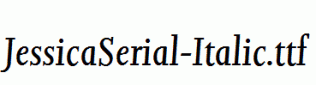 JessicaSerial-Italic.ttf