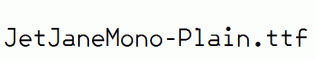 JetJaneMono-Plain.ttf