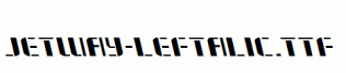 Jetway-Leftalic.ttf
