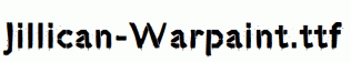 Jillican-Warpaint.ttf