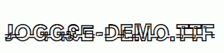 Joggle-DEMO.ttf