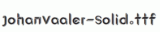 JohanVaaler-Solid.ttf