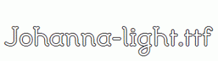 Johanna-light.ttf