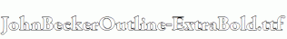 JohnBeckerOutline-ExtraBold.ttf