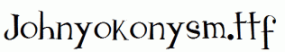 Johnyokonysm.ttf