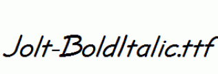 Jolt-BoldItalic.ttf