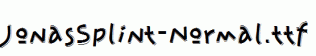 JonasSplint-Normal.ttf