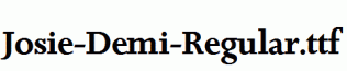 Josie-Demi-Regular.ttf