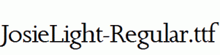 JosieLight-Regular.ttf