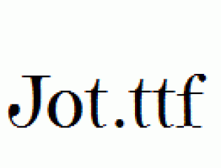 Jot.ttf