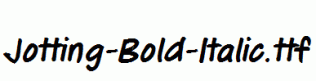 Jotting-Bold-Italic.ttf