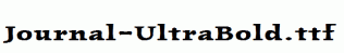 Journal-UltraBold.ttf