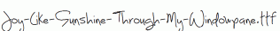 Joy-Like-Sunshine-Through-My-Windowpane.ttf