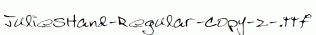 JuliesHand-Regular-copy-2-.ttf