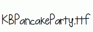 KBPancakeParty.ttf