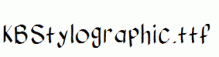 KBStylographic.ttf