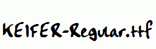 KEIFER-Regular.ttf