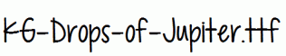 KG-Drops-of-Jupiter.ttf