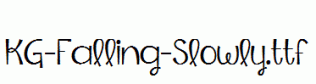 KG-Falling-Slowly.ttf