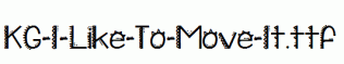 KG-I-Like-To-Move-It.ttf