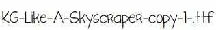 KG-Like-A-Skyscraper-copy-1-.ttf