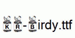 KR-Birdy.ttf