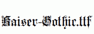 Kaiser-Gothic.ttf