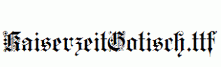 KaiserzeitGotisch.otf