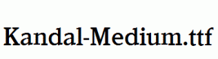 Kandal-Medium.ttf