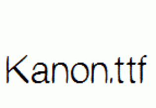 Kanon.ttf