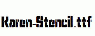 Karen-Stencil.ttf