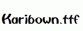 Karibown.ttf