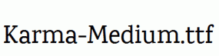Karma-Medium.ttf