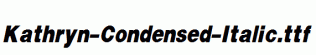 Kathryn-Condensed-Italic.ttf