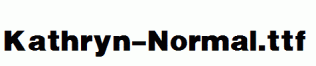 Kathryn-Normal.ttf