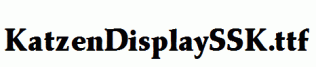 KatzenDisplaySSK.ttf